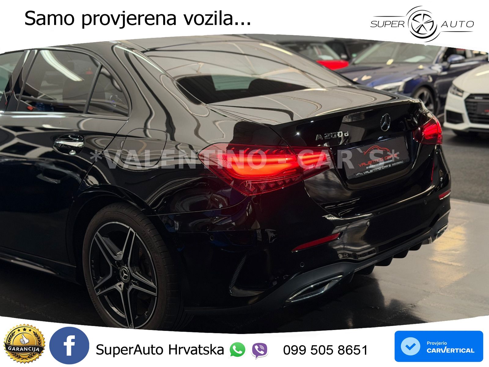 Mercedes-Benz A 200d 8G-DCT AMG LED+GR SJED+ACC