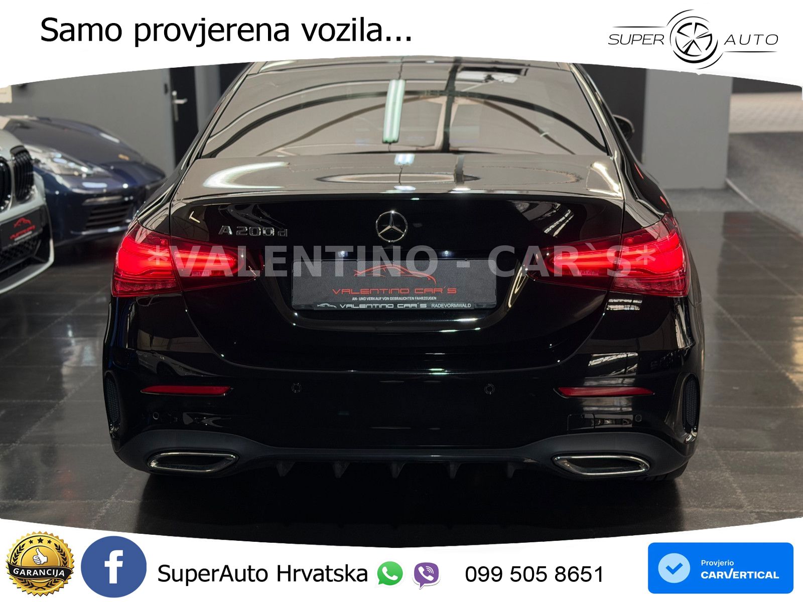 Mercedes-Benz A 200d 8G-DCT AMG LED+GR SJED+ACC