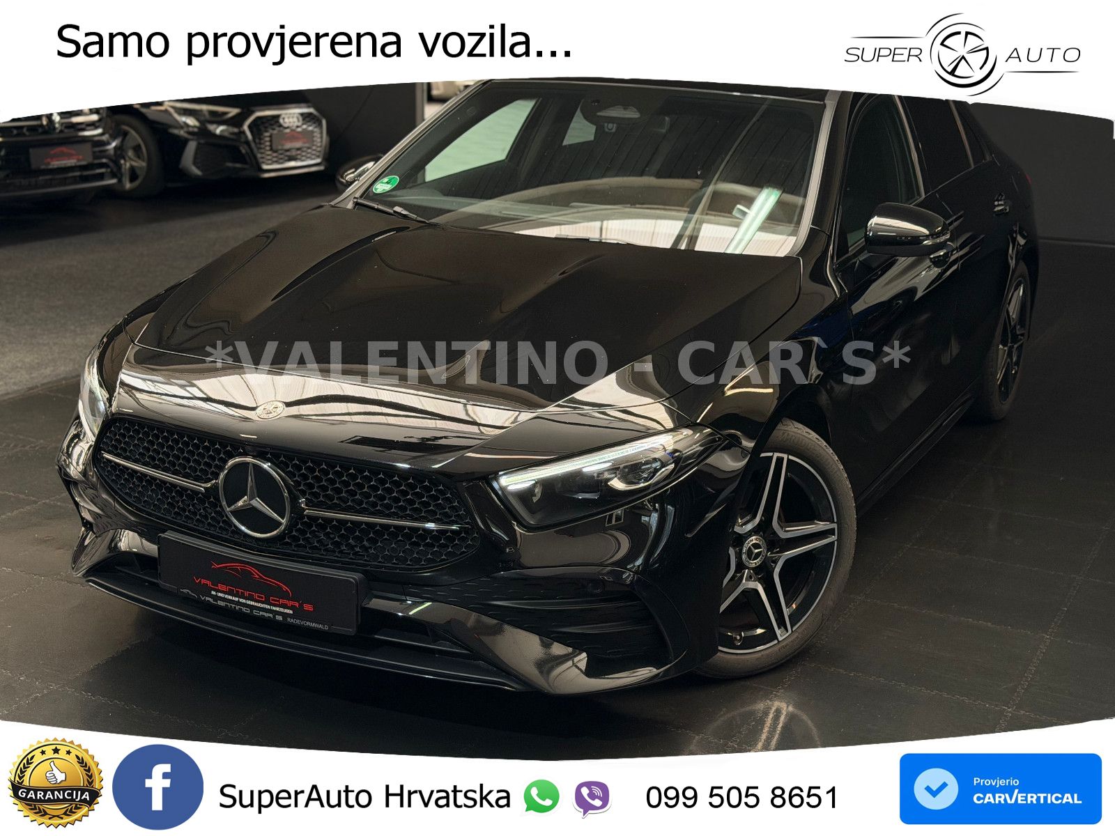 Mercedes-Benz A 200d 8G-DCT AMG LED+GR SJED+ACC