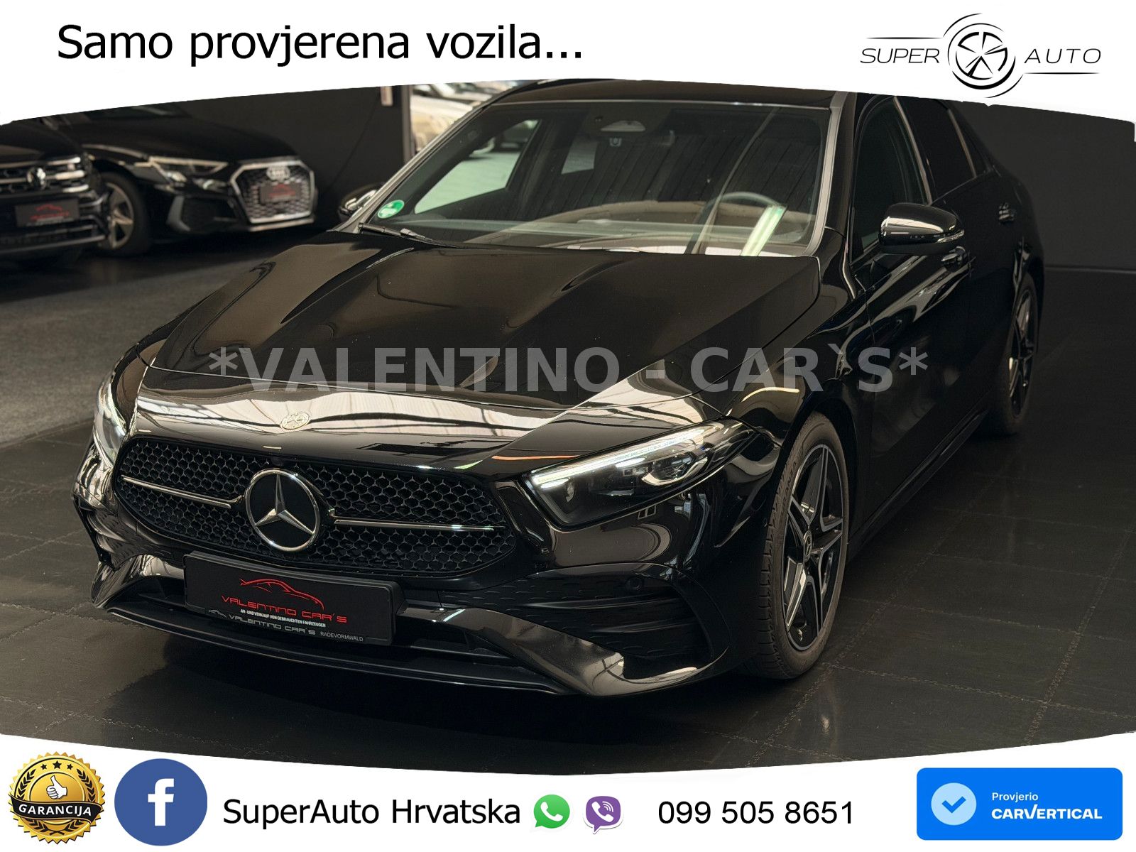 Mercedes-Benz A 200d 8G-DCT AMG LED+GR SJED+ACC