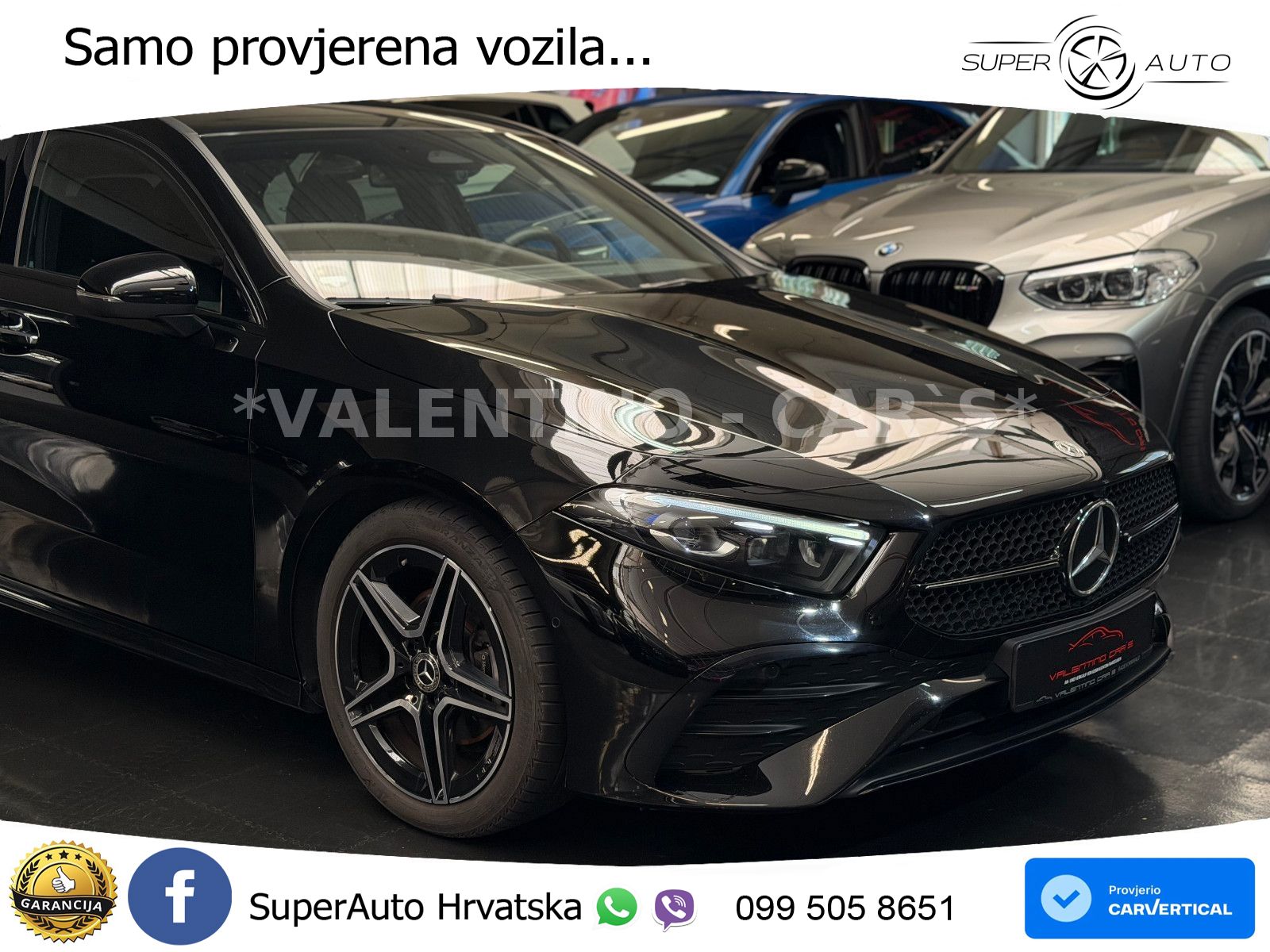 Mercedes-Benz A 200d 8G-DCT AMG LED+GR SJED+ACC