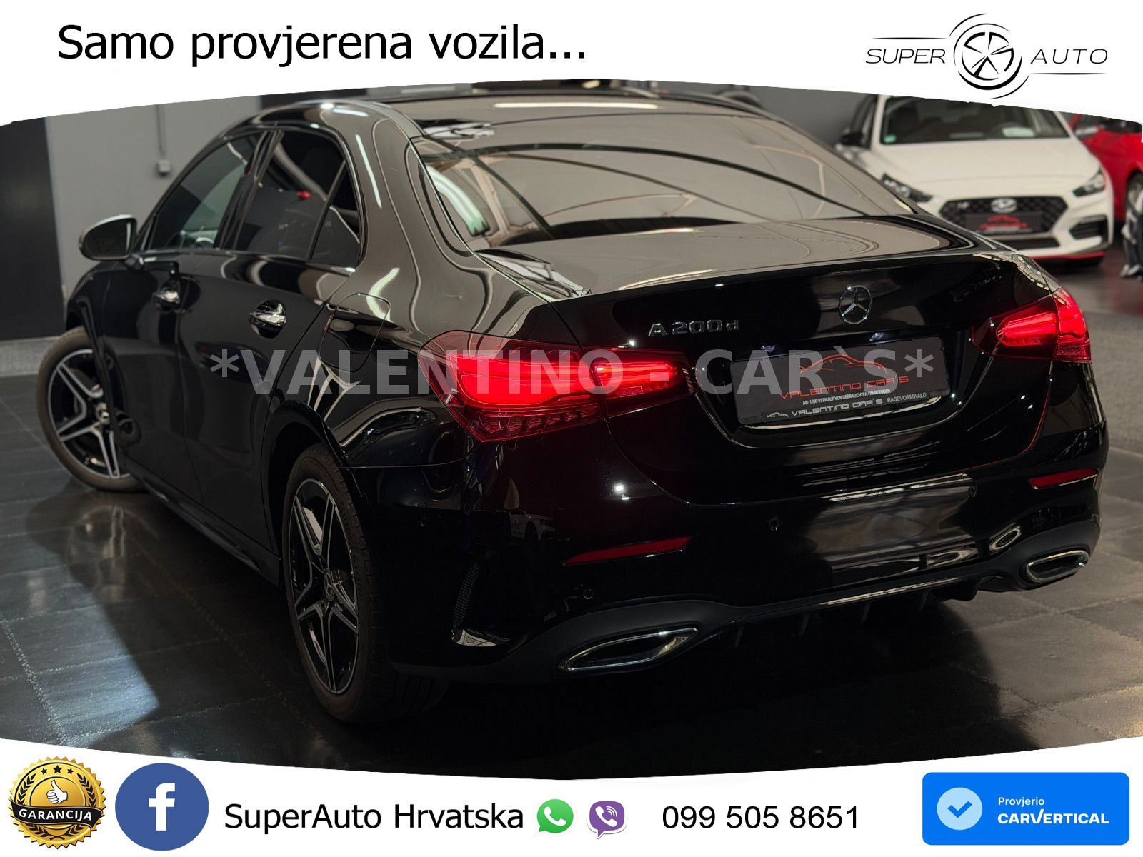 Mercedes-Benz A 200d 8G-DCT AMG LED+GR SJED+ACC