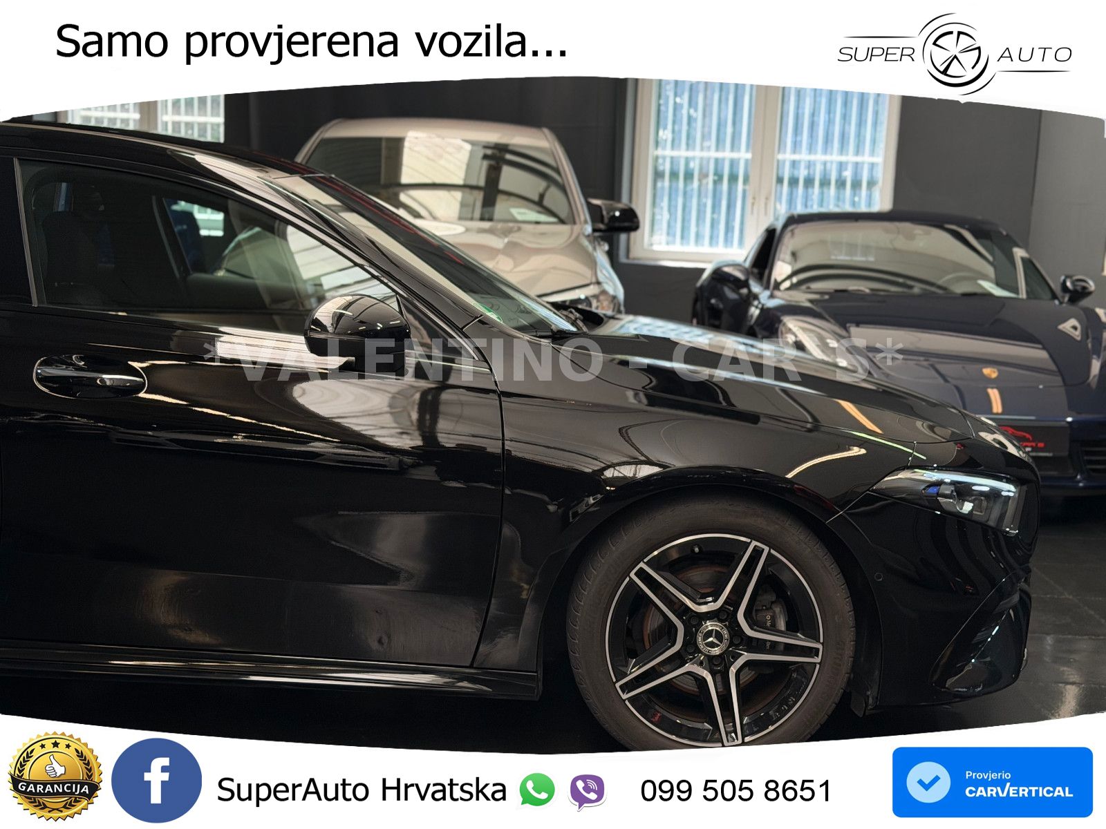 Mercedes-Benz A 200d 8G-DCT AMG LED+GR SJED+ACC