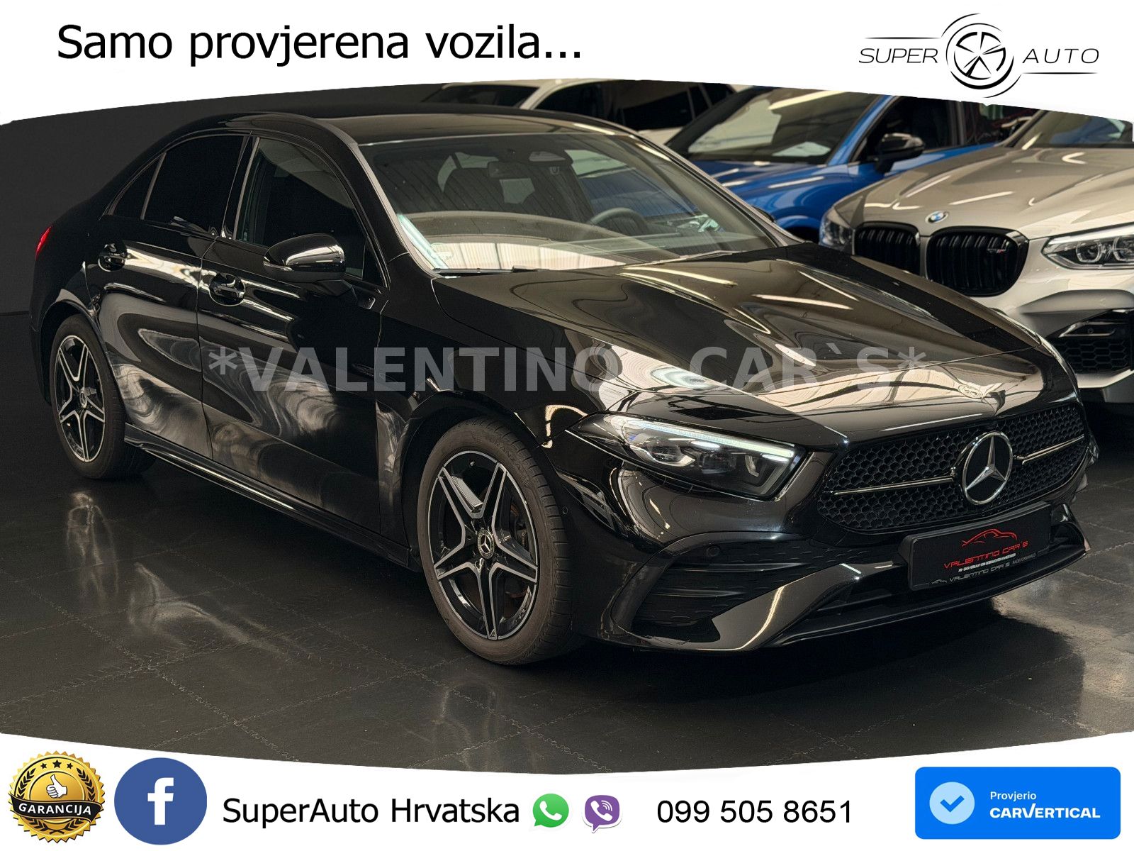 Mercedes-Benz A 200d 8G-DCT AMG LED+GR SJED+ACC