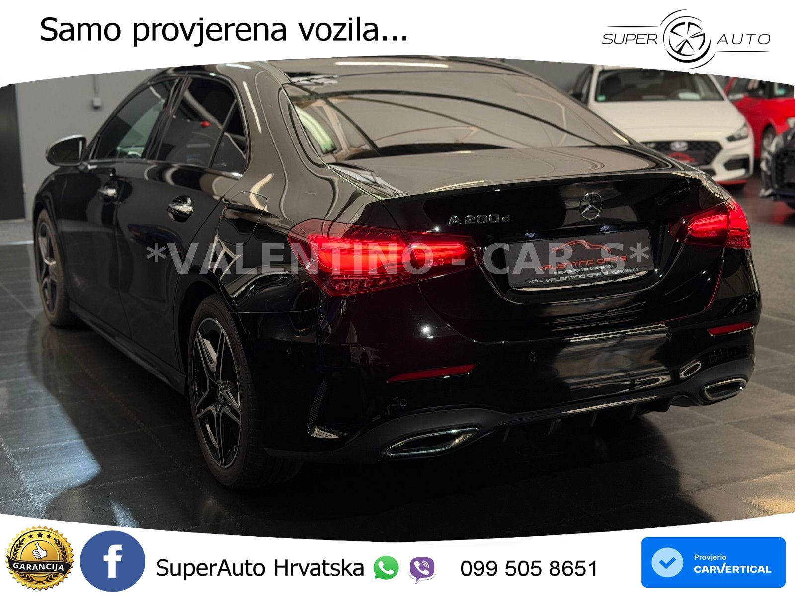 Mercedes-Benz A 200d 8G-DCT AMG LED+GR SJED+ACC