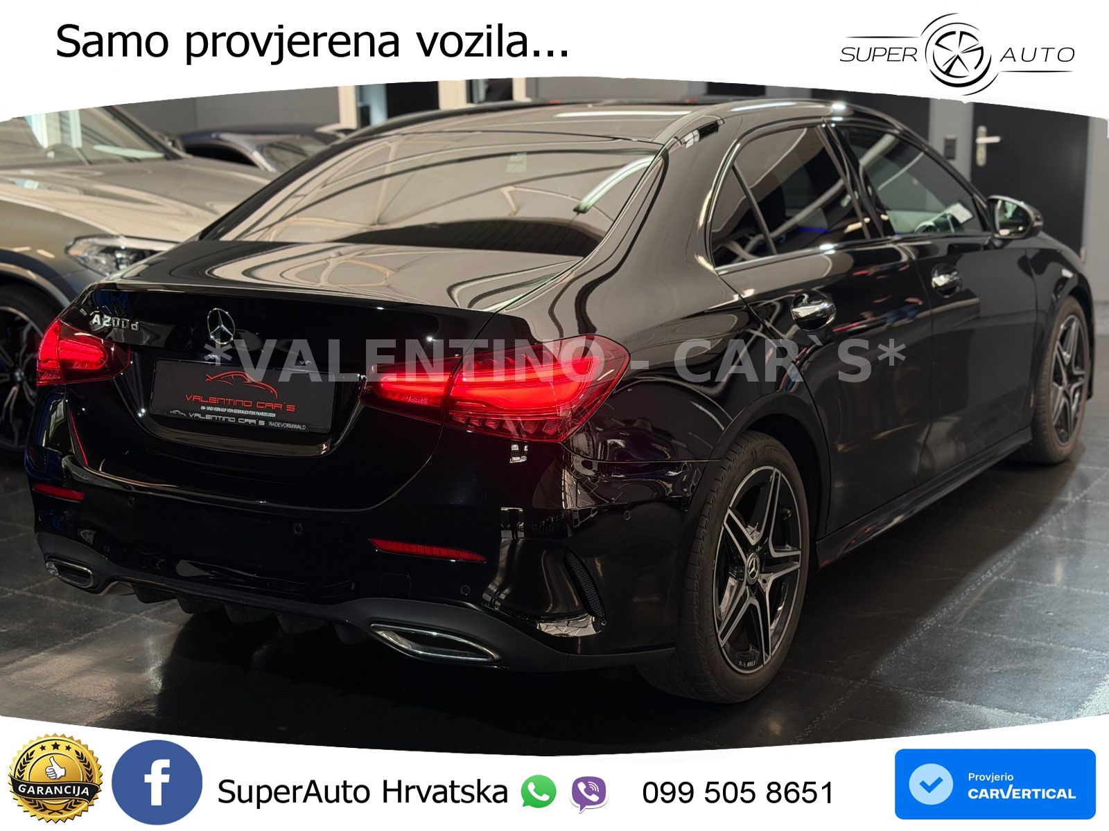 Mercedes-Benz A 200d 8G-DCT AMG LED+GR SJED+ACC
