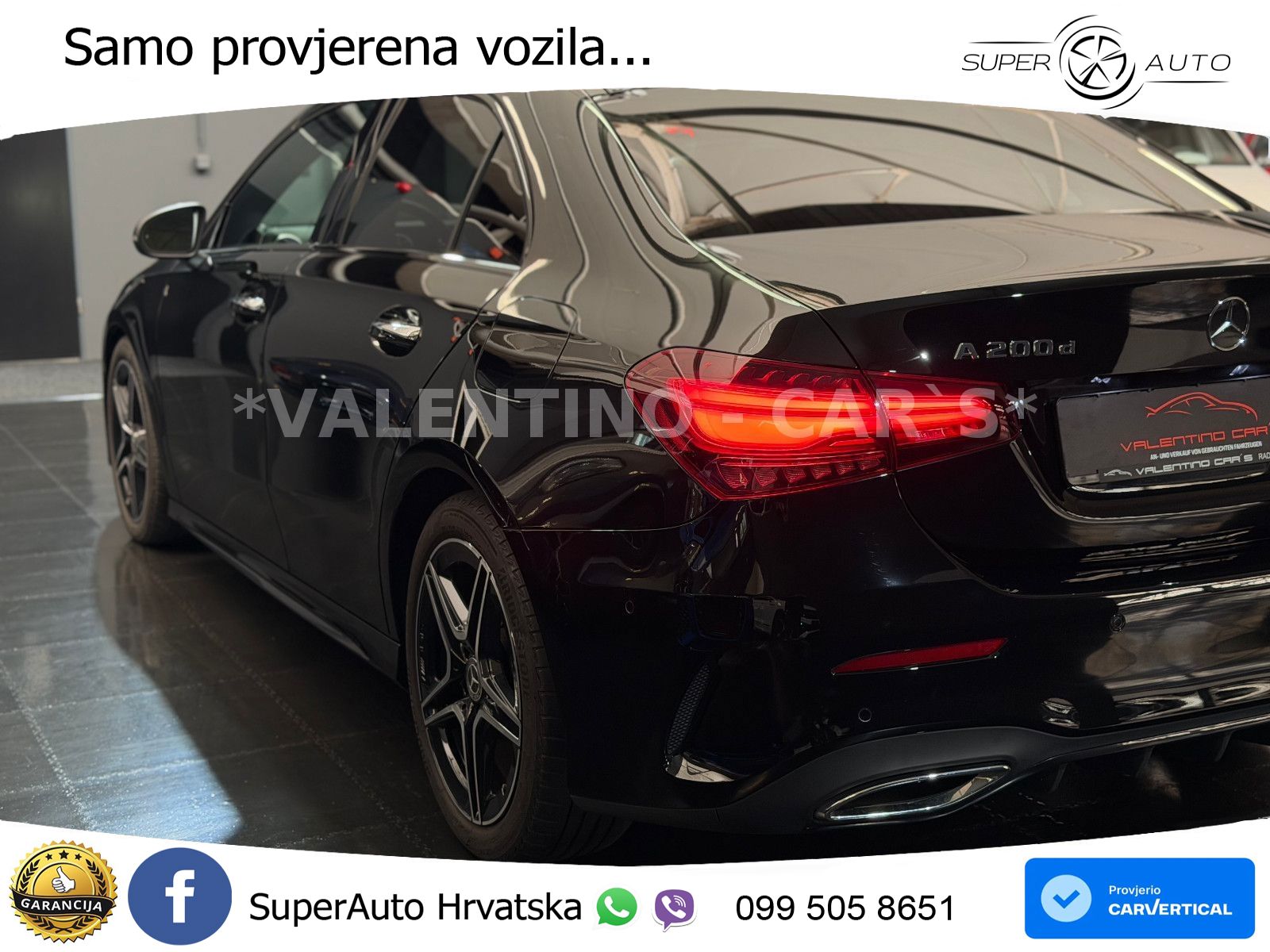 Mercedes-Benz A 200d 8G-DCT AMG LED+GR SJED+ACC