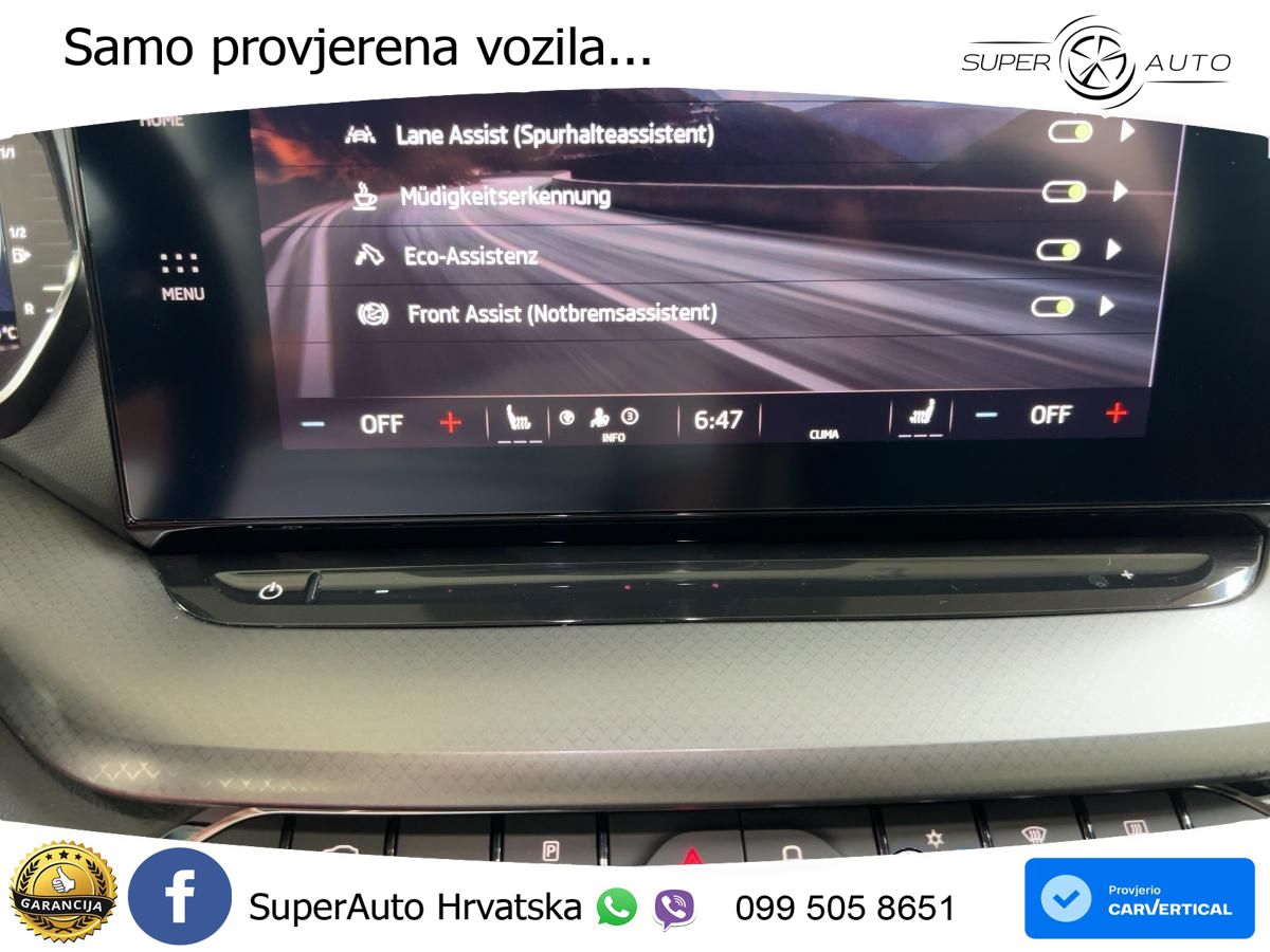 Škoda Octavia Combi 2.0 TDI (150 KS) DSG