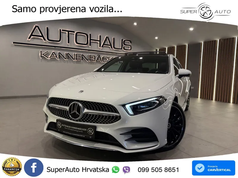 Mercedes-Benz A 250e 8G-DCT AMG ACC+HEAD+GR SJED+360+PANO