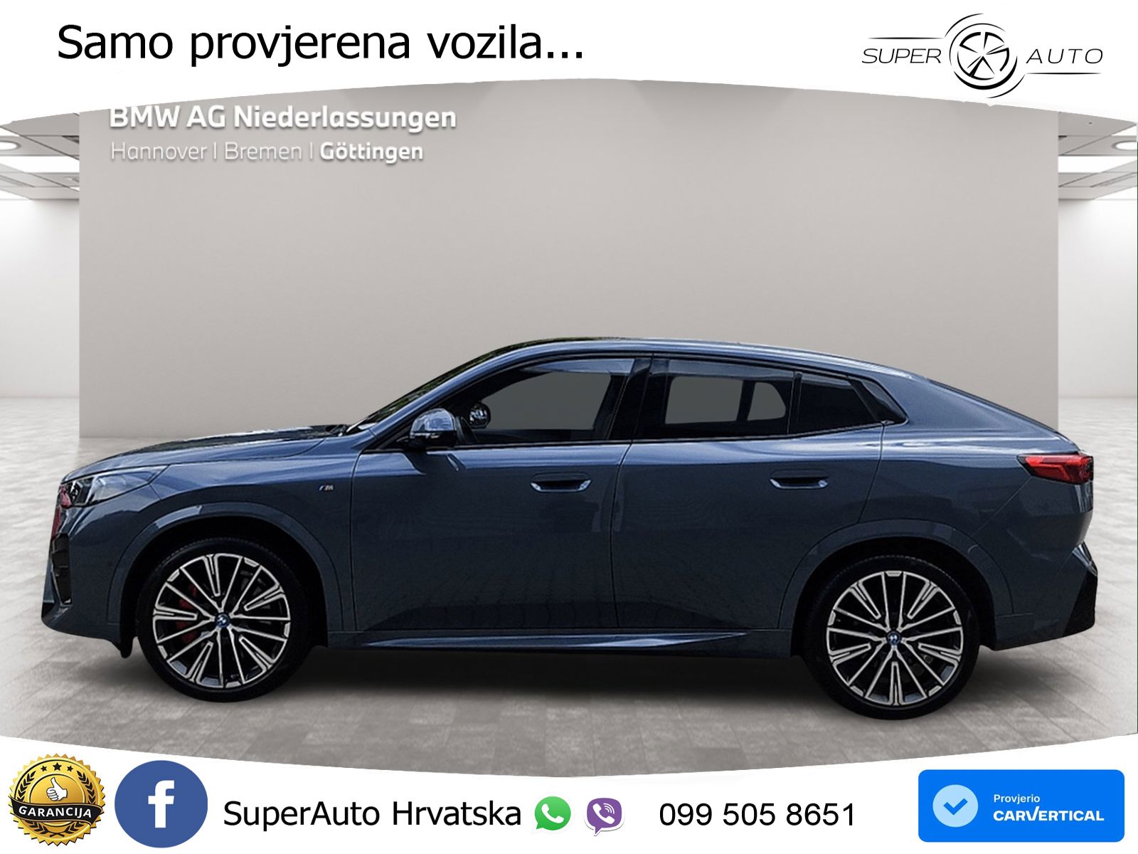 BMW iX2 66.5 kWh (313 KS) xDrive30