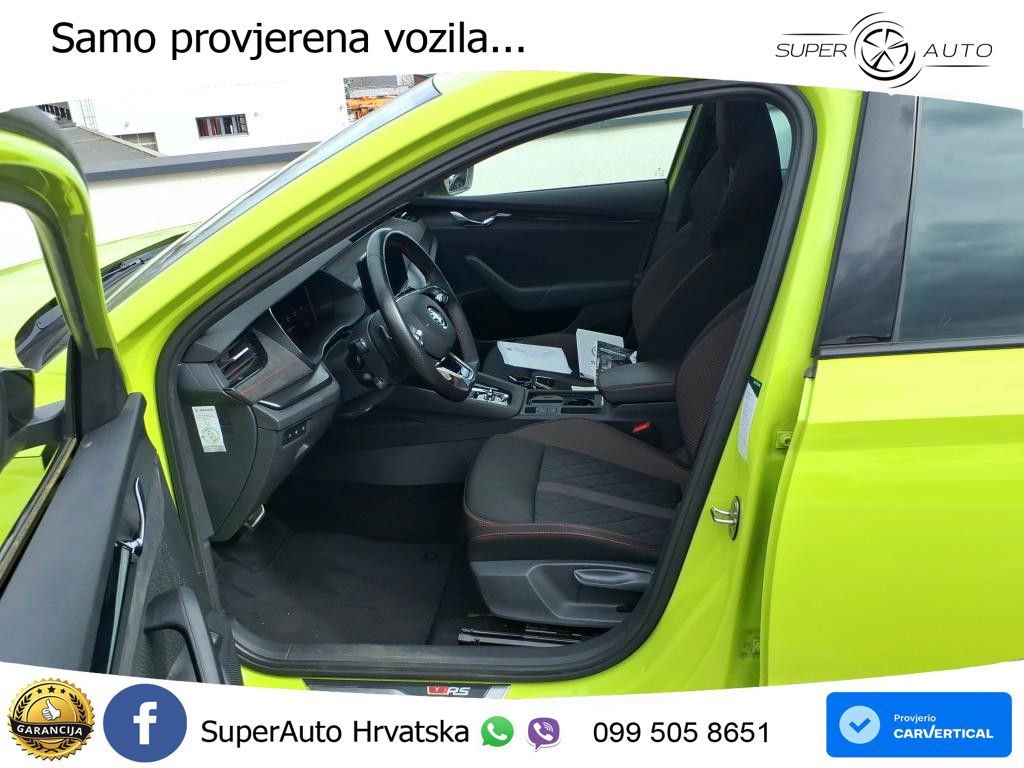 Škoda Octavia Combi RS 2.0 TSI (245 KS) DSG LED+GR SJED+ACC