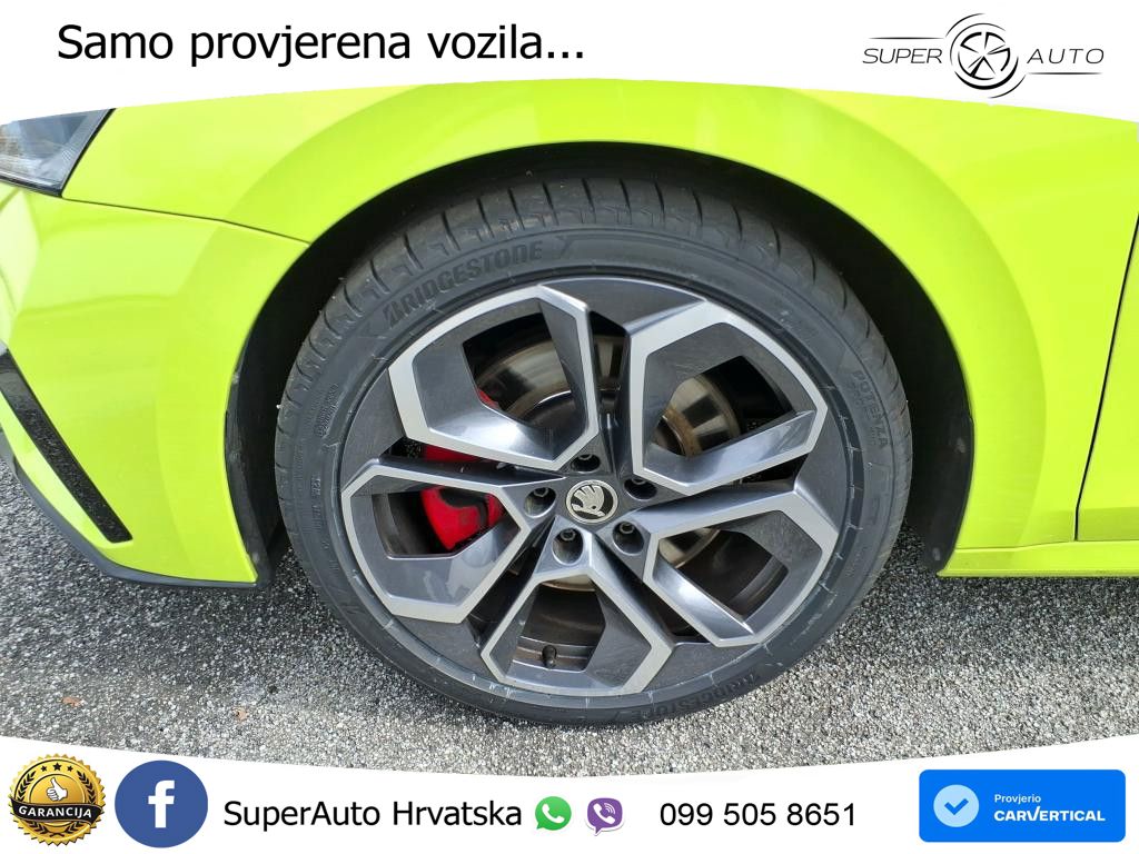 Škoda Octavia Combi RS 2.0 TSI (245 KS) DSG LED+GR SJED+ACC