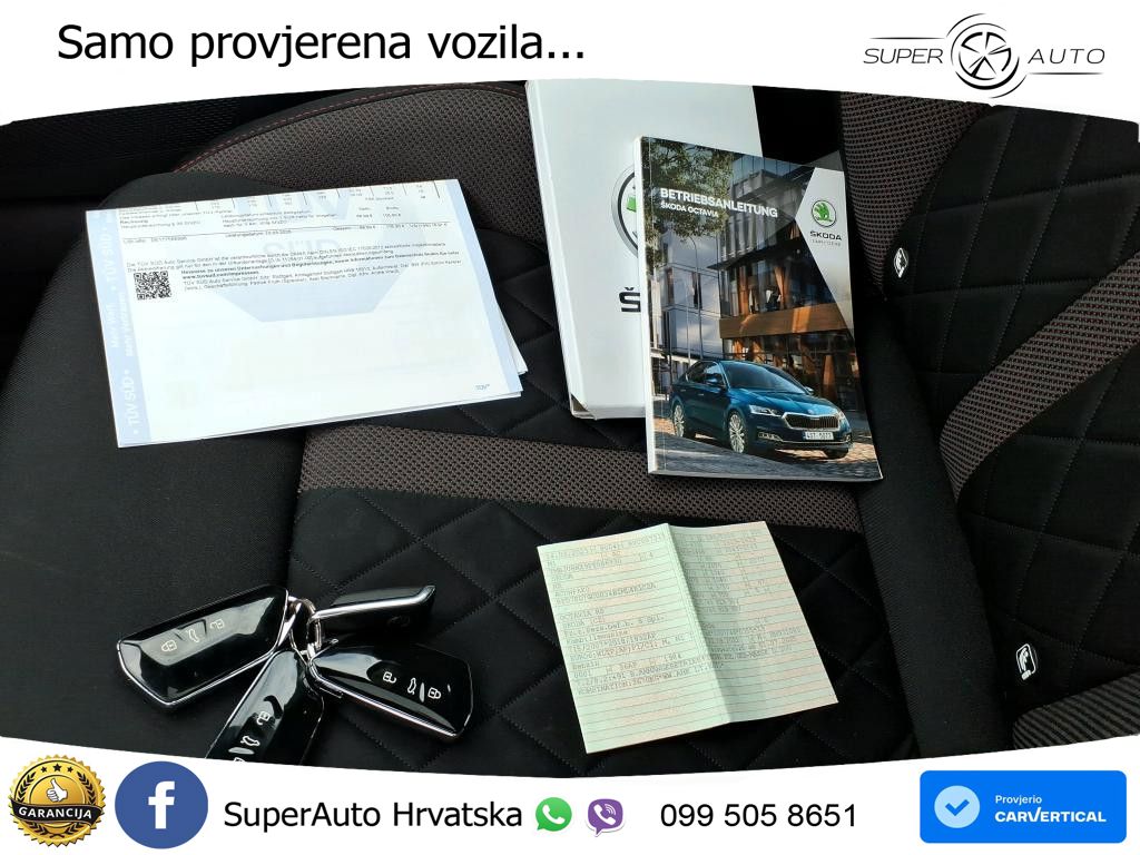 Škoda Octavia Combi RS 2.0 TSI (245 KS) DSG LED+GR SJED+ACC