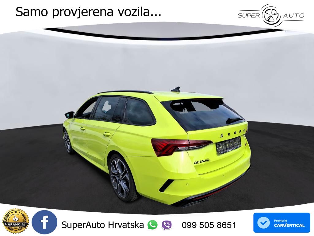 Škoda Octavia Combi RS 2.0 TSI (245 KS) DSG LED+GR SJED+ACC