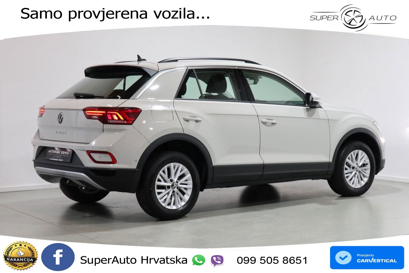 Volkswagen T-Roc I 2.0 TDI (150 KS) DSG LED+GR SJED+ACC