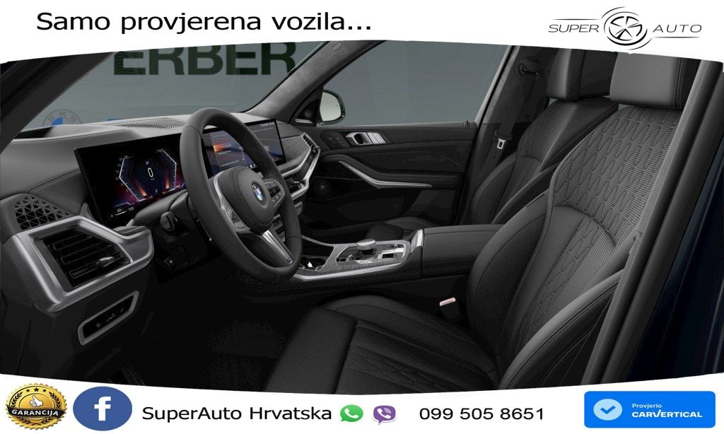 BMW X7 40d (352 KS) xDrive Steptronic ZRAČNI+ACC+GR SJED+KAM+PANO