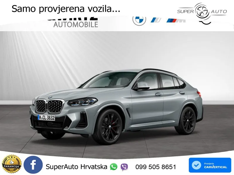 BMW X4 30d (286 KS) xDrive Steptronic M Sport LED+GR SJED+ACC