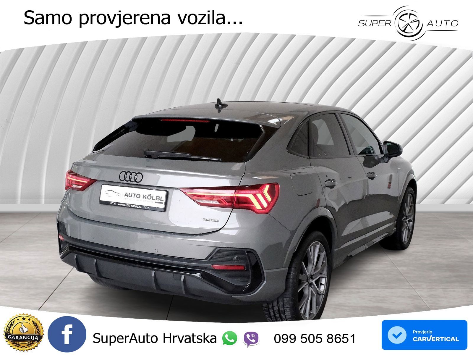 Audi Q3 Sportback 35 TDI (150 KS) quattro S tronic S line