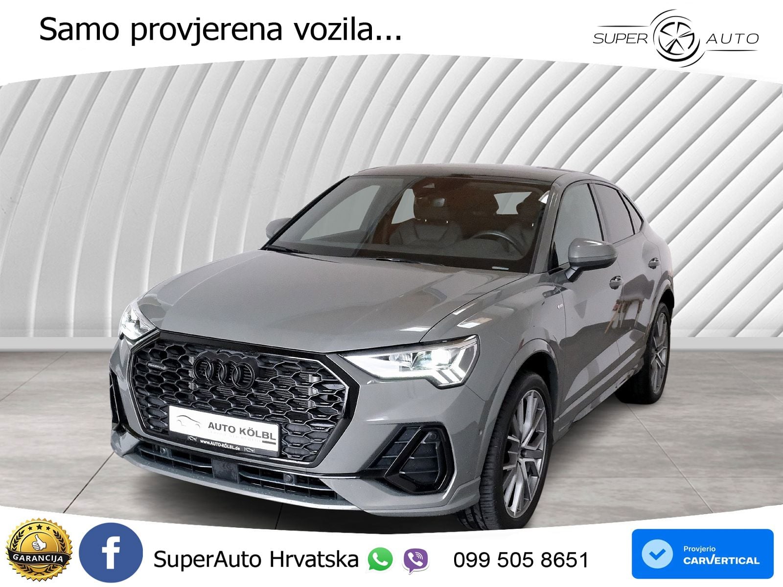 Audi Q3 Sportback 35 TDI (150 KS) quattro S tronic S line