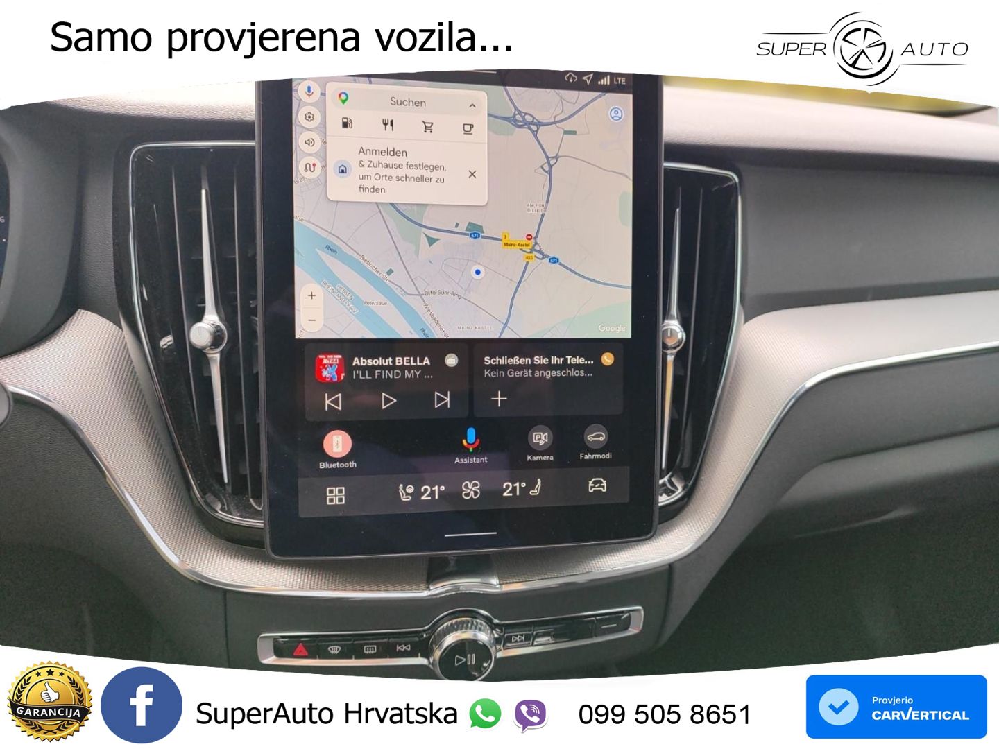 Volvo XC60 B5 Benzin AWD Geartronic ACC+HEAD+4xGR SJED+360+PANO