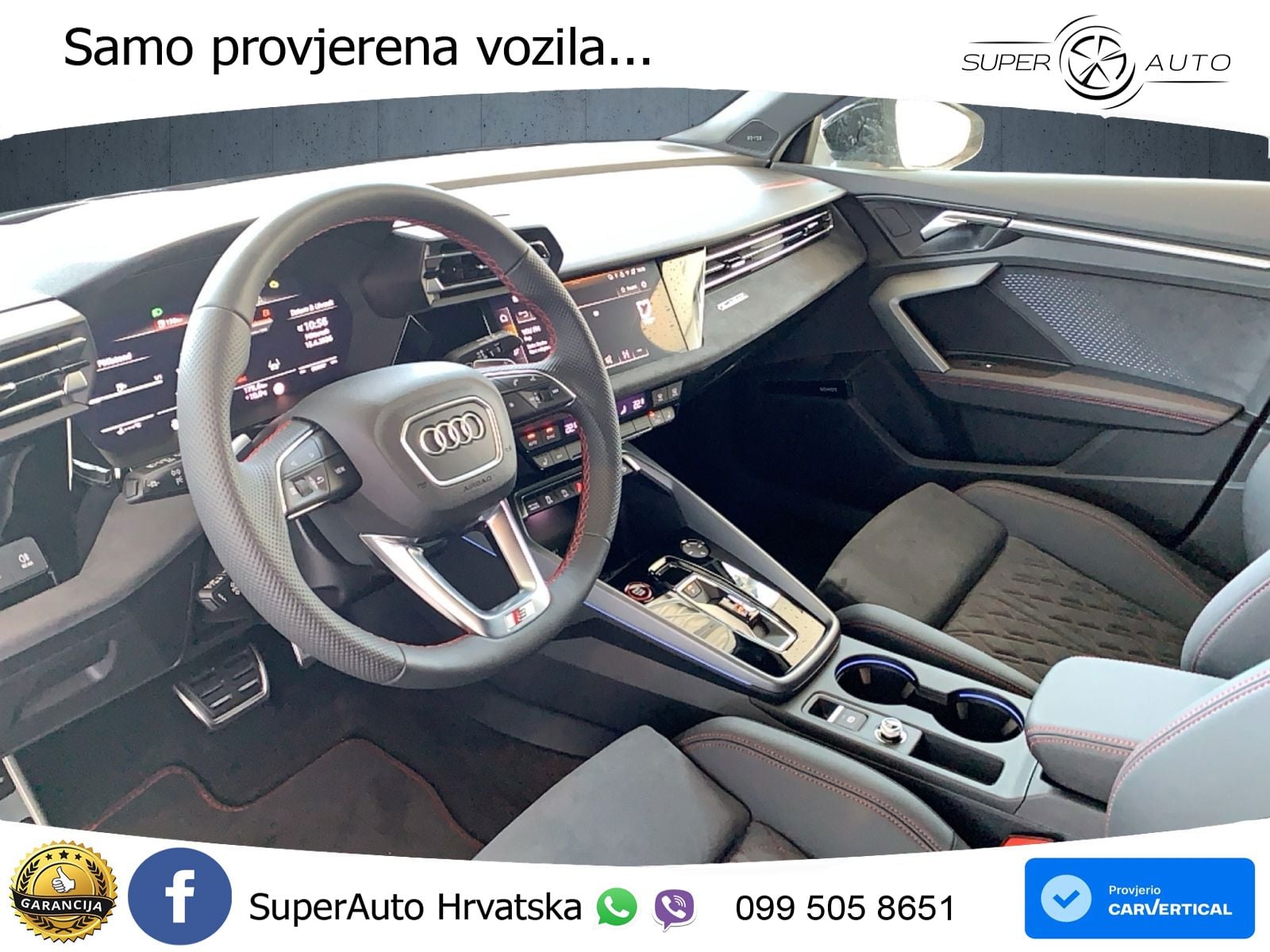 Audi S3 2.0 TFSI (333 KS) quattro S tronic MATRIX+GR SJED+KAM