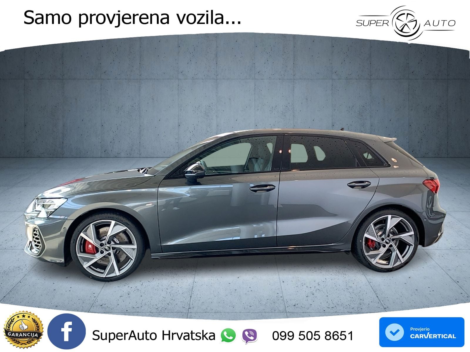 Audi S3 2.0 TFSI (333 KS) quattro S tronic MATRIX+GR SJED+KAM