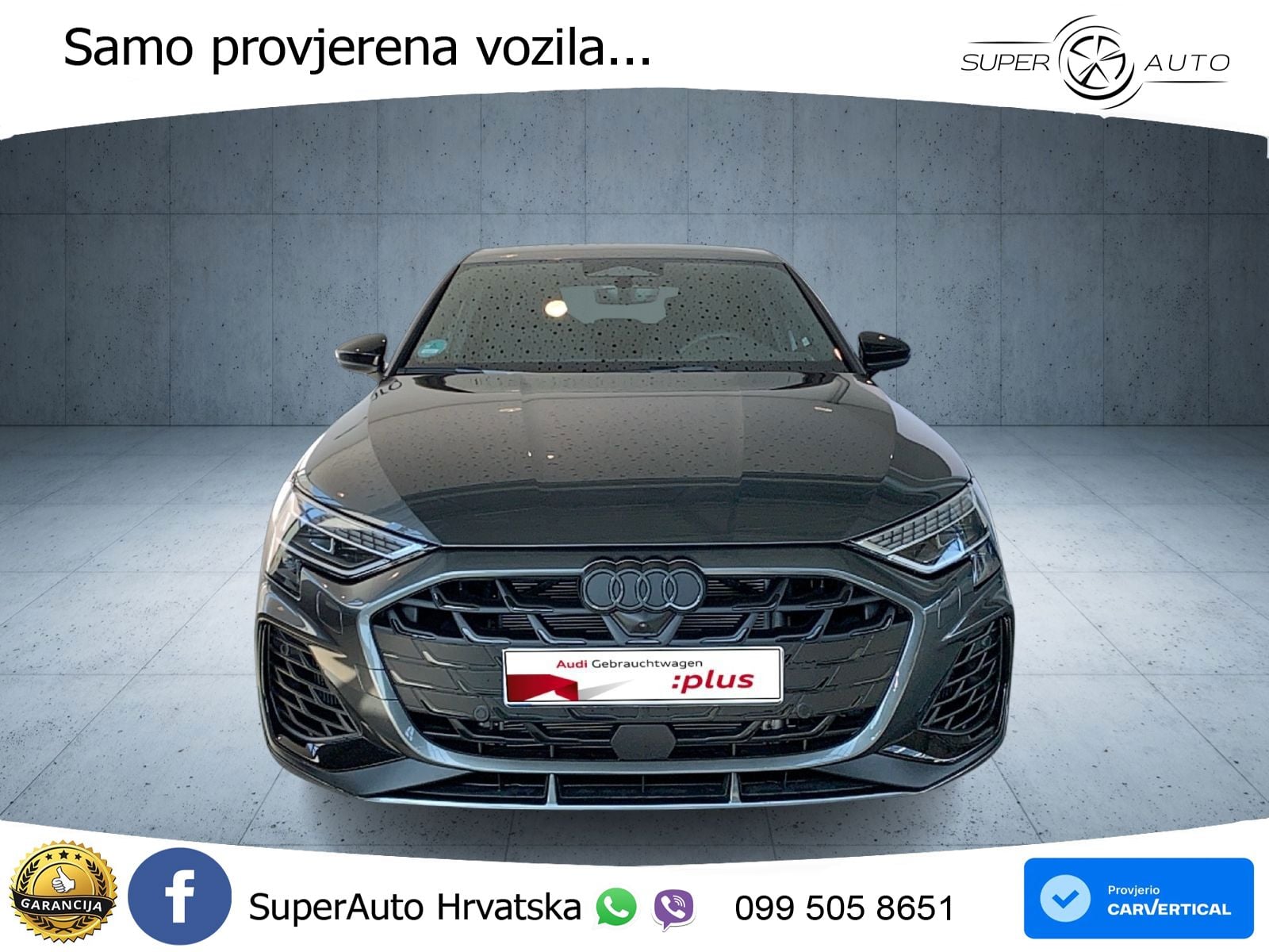 Audi S3 2.0 TFSI (333 KS) quattro S tronic MATRIX+GR SJED+KAM