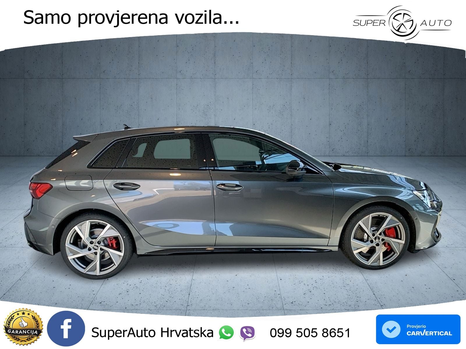 Audi S3 2.0 TFSI (333 KS) quattro S tronic MATRIX+GR SJED+KAM