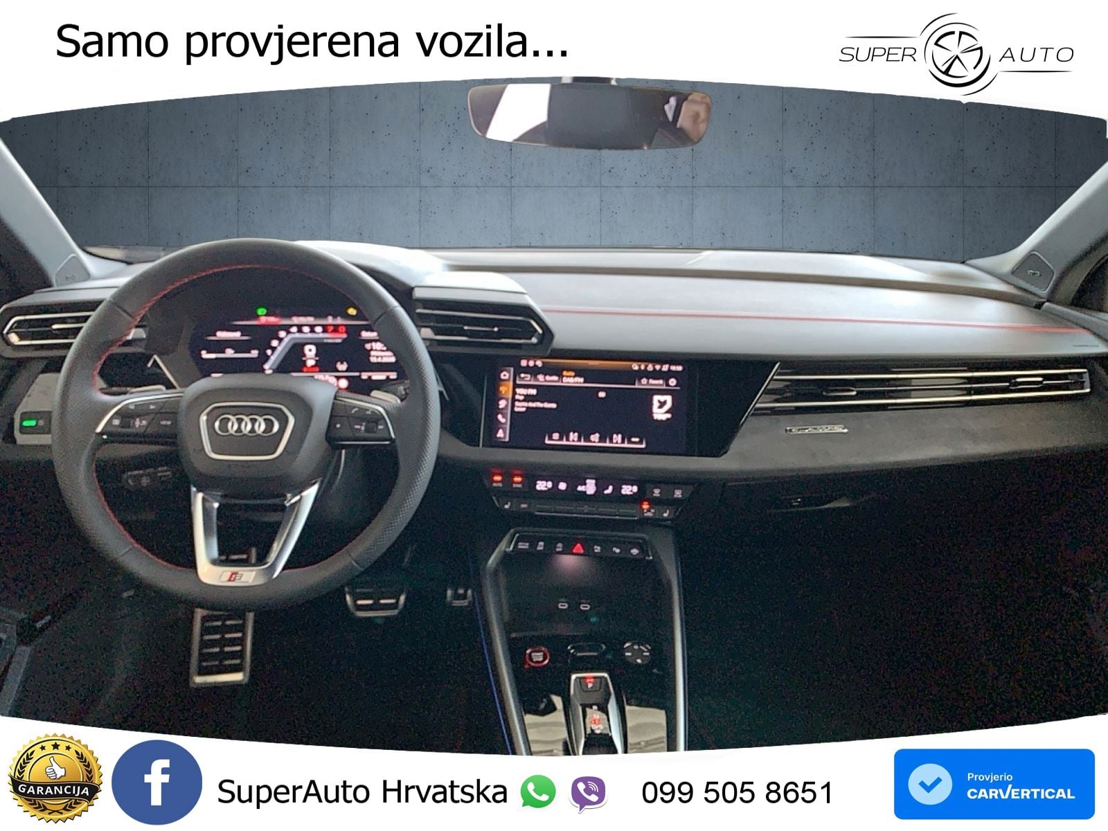 Audi S3 2.0 TFSI (333 KS) quattro S tronic MATRIX+GR SJED+KAM