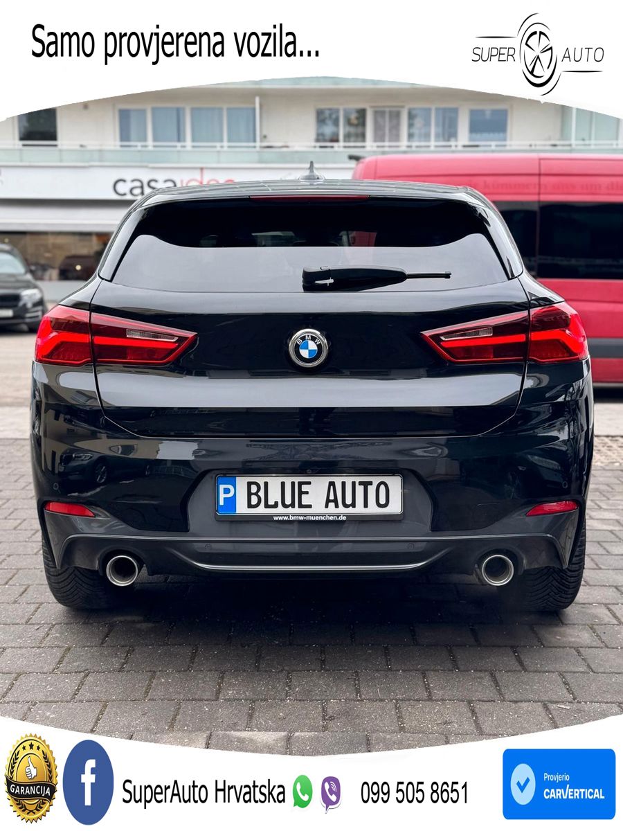 BMW X2 sDrive20d Steptronic M Sport LED+GR SJED+ACC