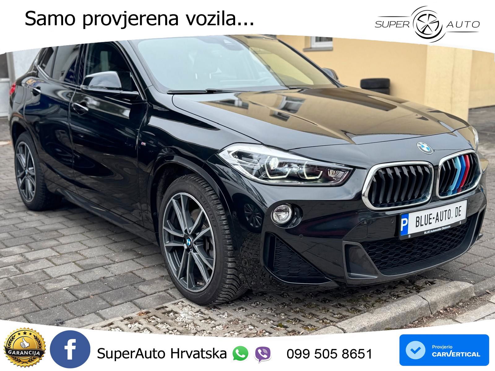 BMW X2 sDrive20d Steptronic M Sport LED+GR SJED+ACC