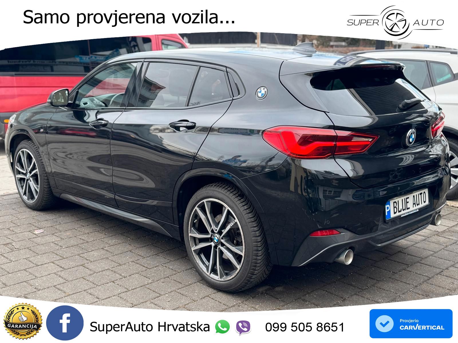 BMW X2 sDrive20d Steptronic M Sport LED+GR SJED+ACC