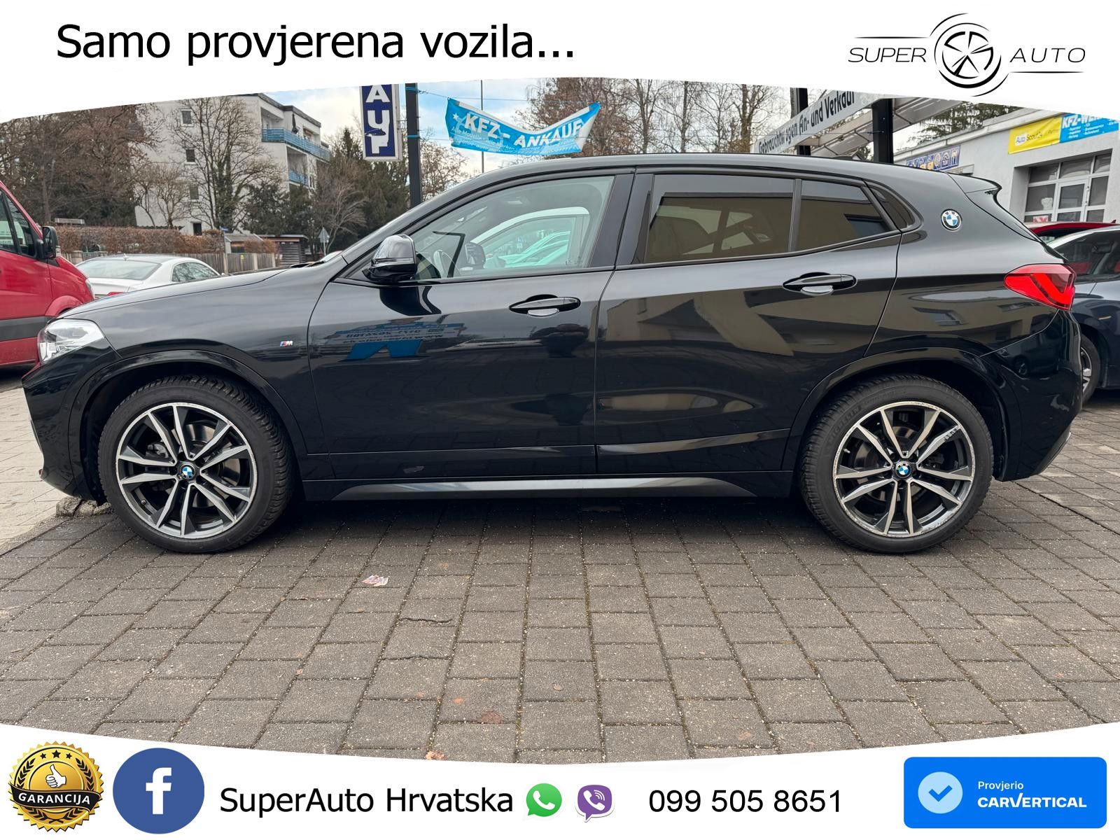 BMW X2 sDrive20d Steptronic M Sport LED+GR SJED+ACC