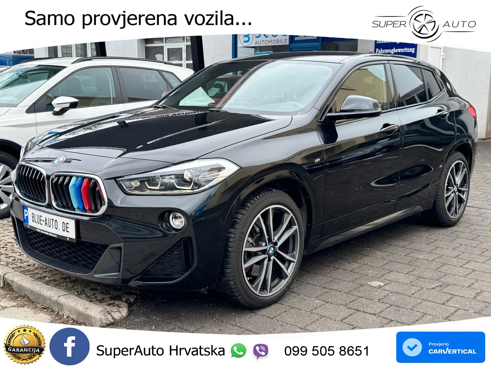 BMW X2 sDrive20d Steptronic M Sport LED+GR SJED+ACC