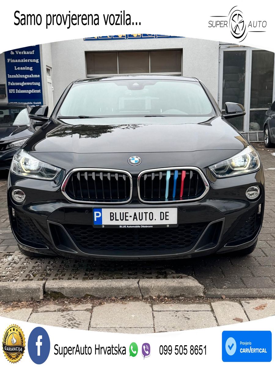 BMW X2 sDrive20d Steptronic M Sport LED+GR SJED+ACC