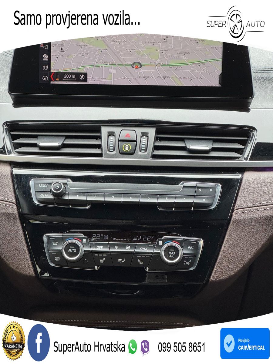 BMW X2 sDrive20d Steptronic M Sport LED+GR SJED+ACC