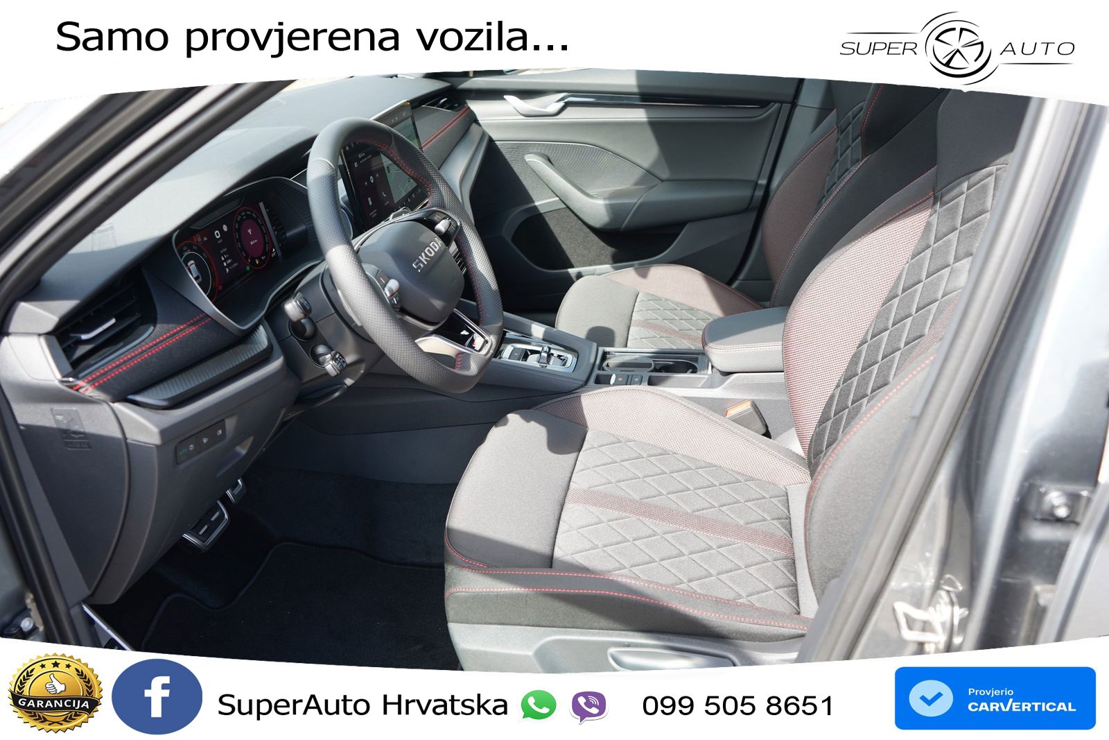 Škoda Octavia Combi RS 2.0 TSI (265 KS) DSG LED+GR SJED+ACC