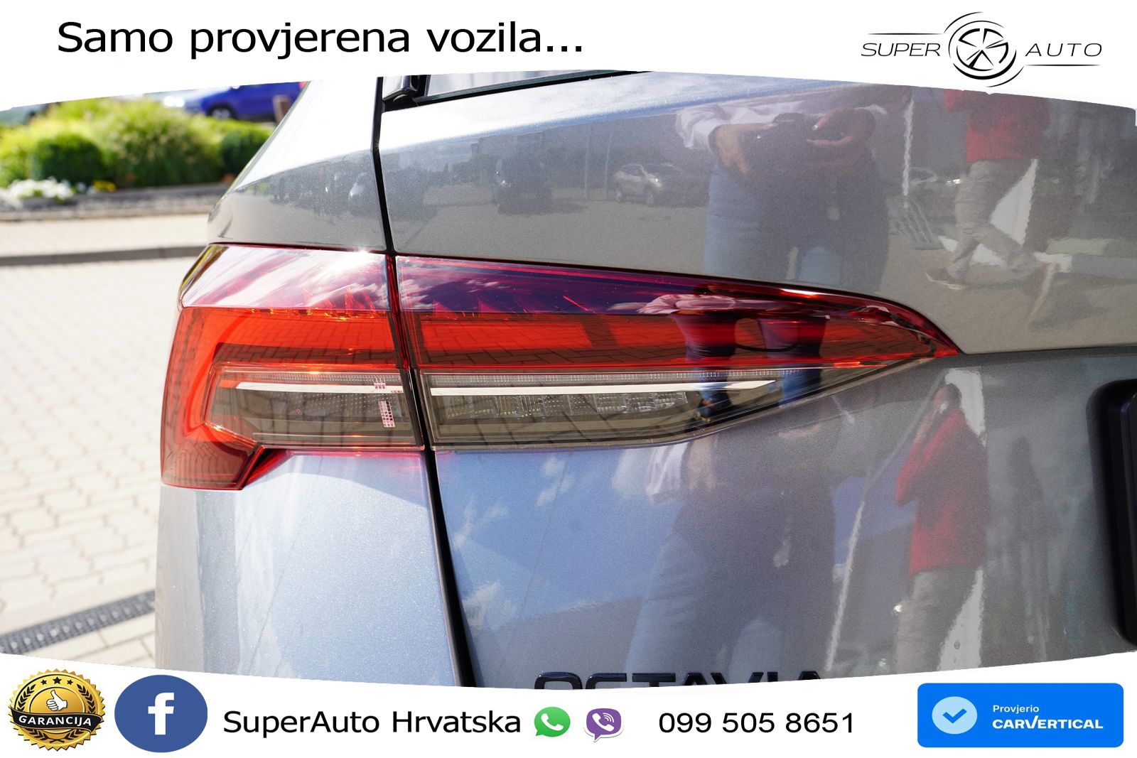 Škoda Octavia Combi RS 2.0 TSI (265 KS) DSG LED+GR SJED+ACC