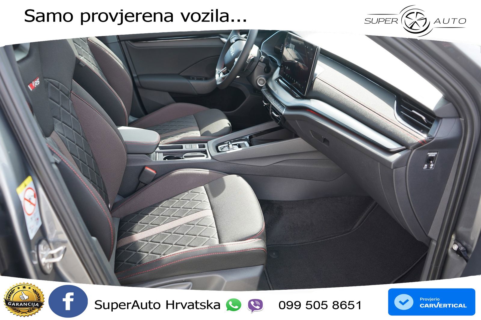 Škoda Octavia Combi RS 2.0 TSI (265 KS) DSG LED+GR SJED+ACC