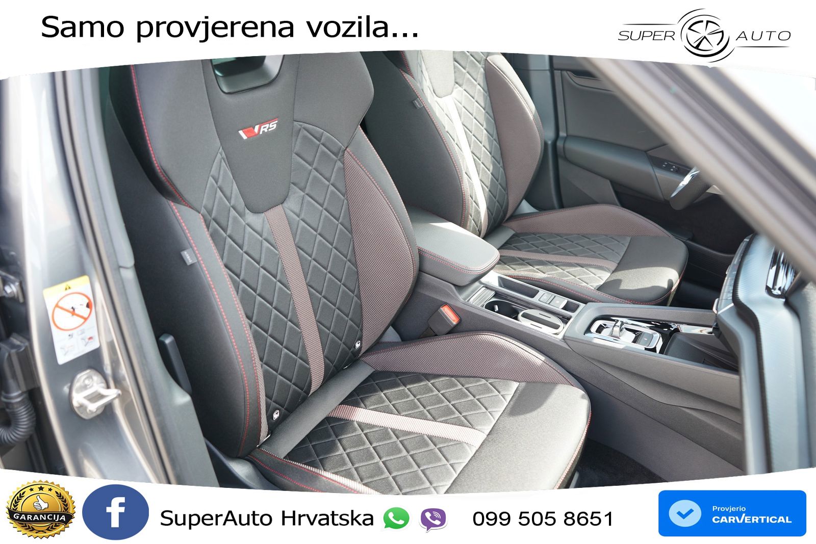 Škoda Octavia Combi RS 2.0 TSI (265 KS) DSG LED+GR SJED+ACC
