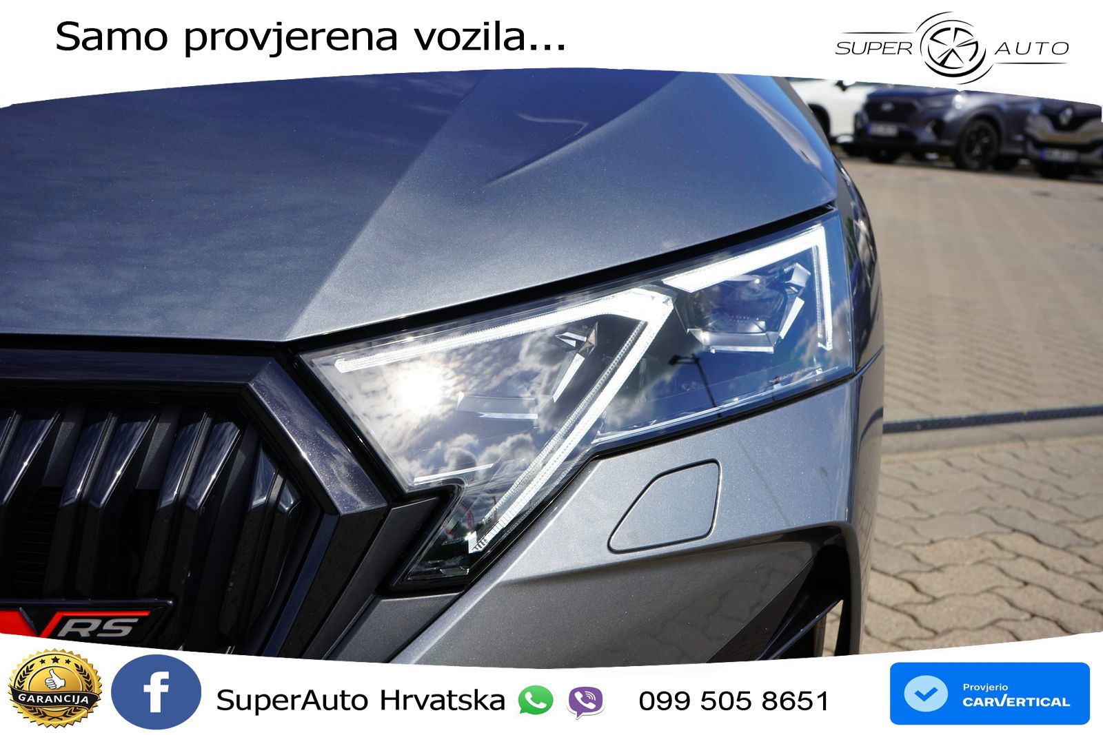 Škoda Octavia Combi RS 2.0 TSI (265 KS) DSG LED+GR SJED+ACC