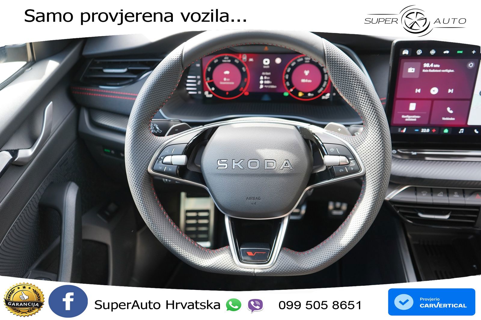 Škoda Octavia Combi RS 2.0 TSI (265 KS) DSG LED+GR SJED+ACC