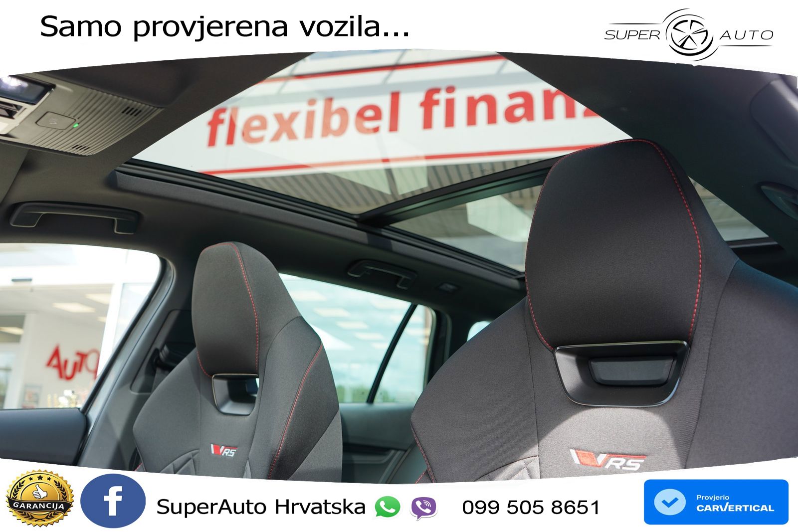 Škoda Octavia Combi RS 2.0 TSI (265 KS) DSG LED+GR SJED+ACC