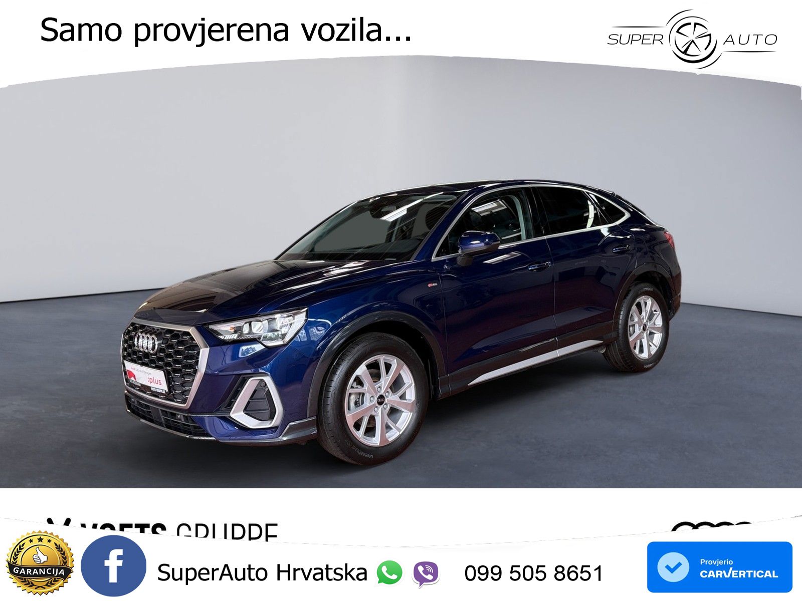 Audi Q3 II Sportback 35 TFSI (150 KS) S tronic S line