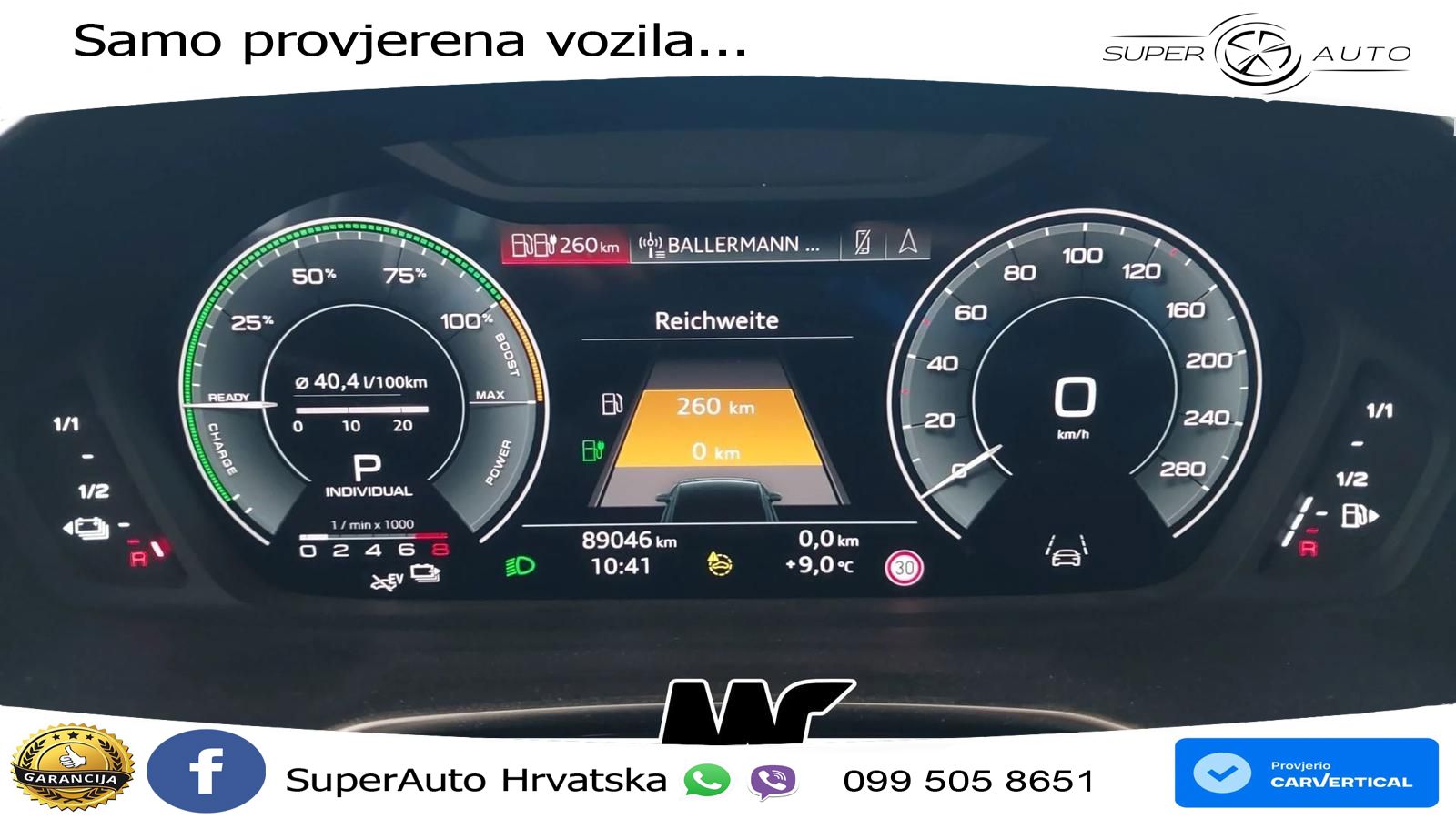 Audi Q3 45 TFSIe (245 KS) S tronic