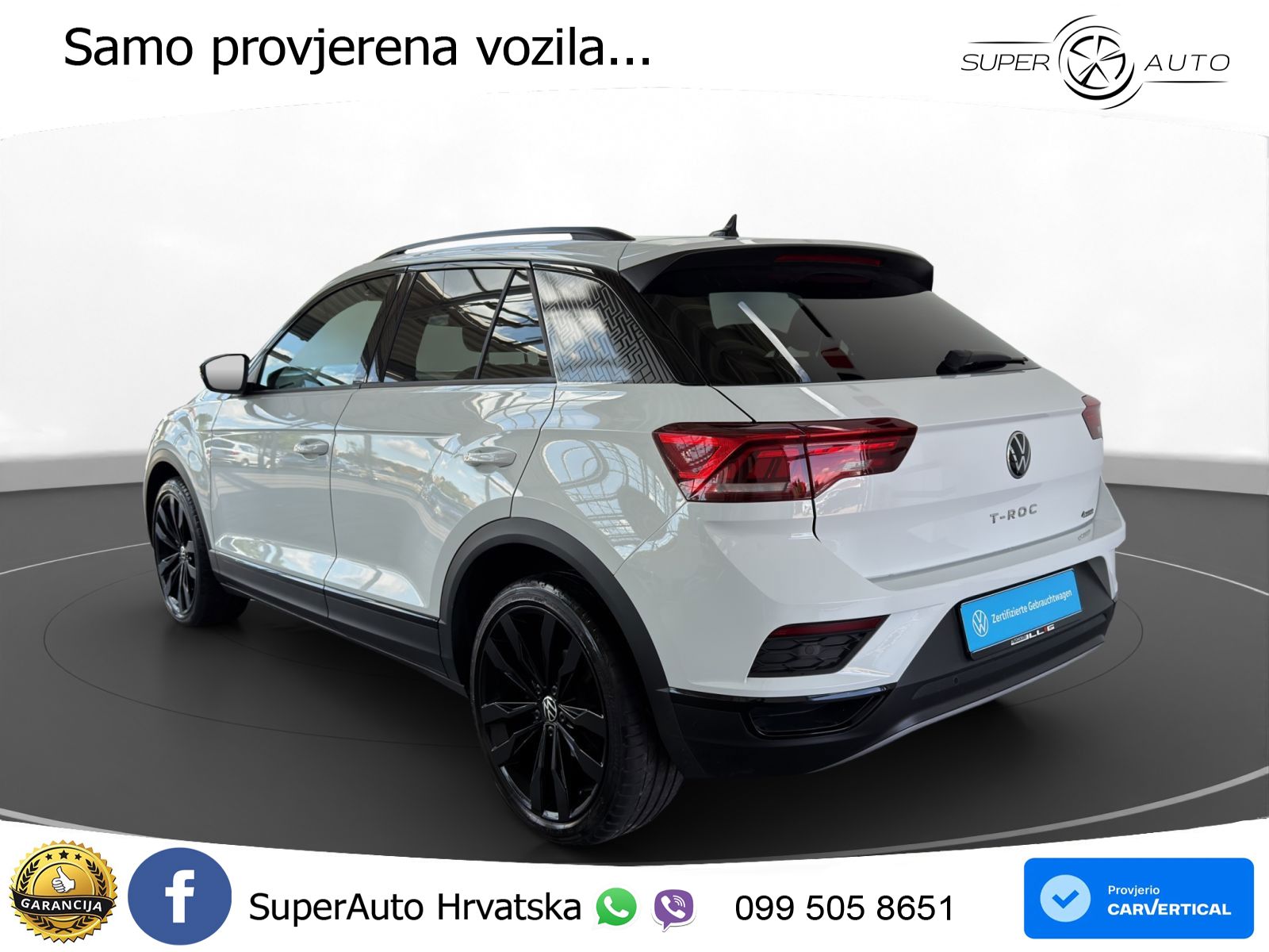 Volkswagen T-Roc I 2.0 TSI (190 KS) 4M DSG LED+GR SJED+ACC