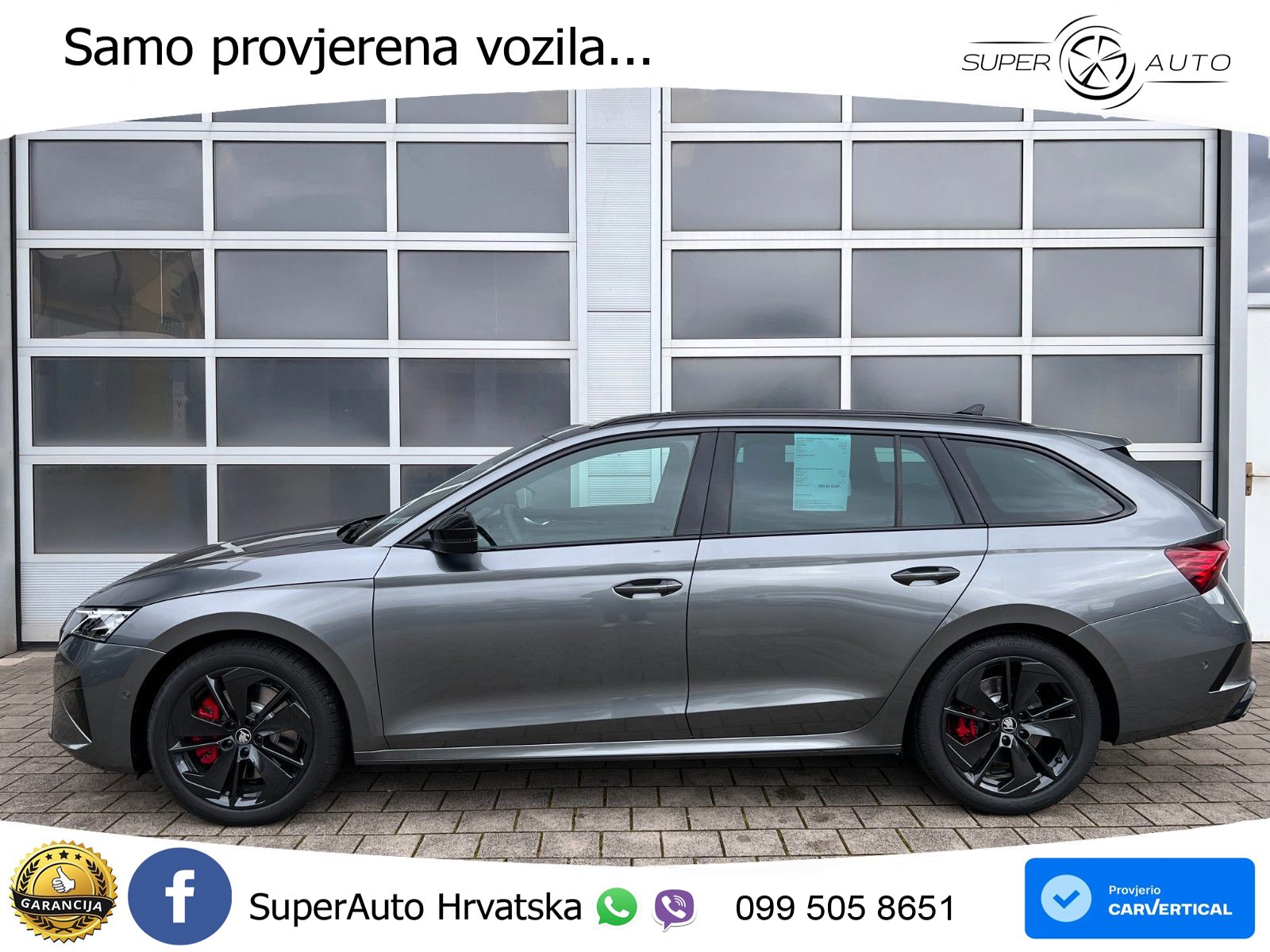 Škoda Octavia Combi RS 2.0 TSI (265 KS) DSG MATRIX+GR SJED+KAM