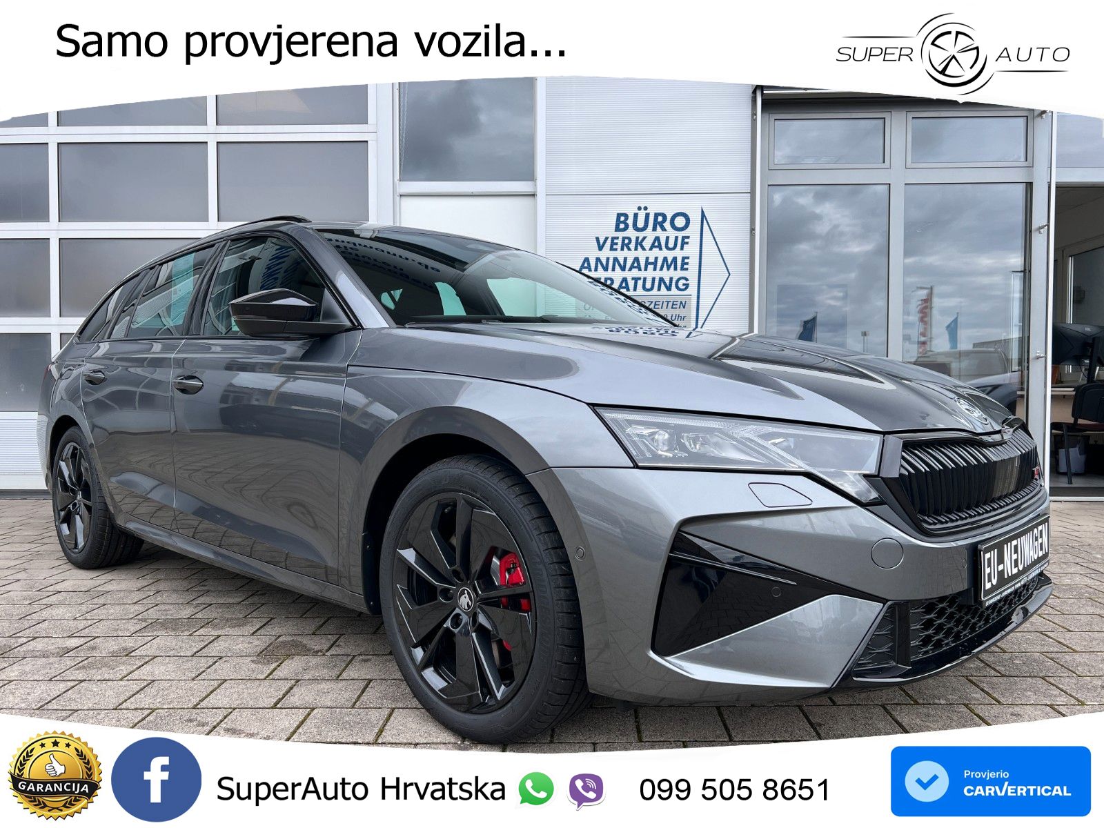 Škoda Octavia Combi RS 2.0 TSI (265 KS) DSG MATRIX+GR SJED+KAM