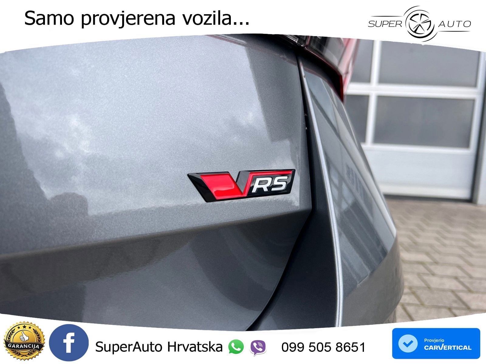 Škoda Octavia Combi RS 2.0 TSI (265 KS) DSG MATRIX+GR SJED+KAM