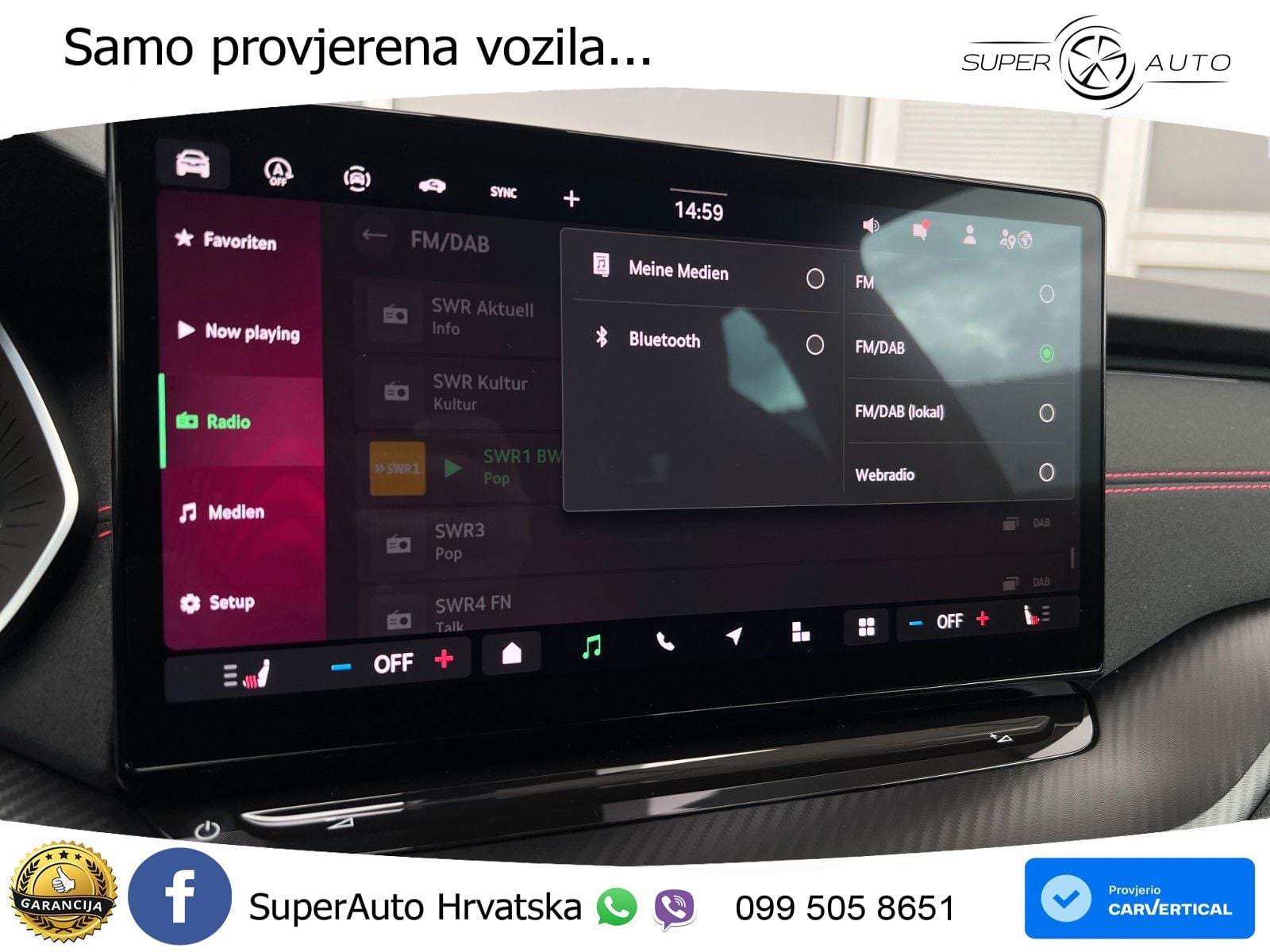 Škoda Octavia Combi RS 2.0 TSI (265 KS) DSG MATRIX+GR SJED+KAM